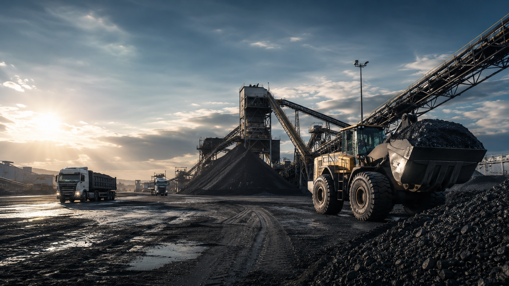 Industrial and mining support operation placeholder